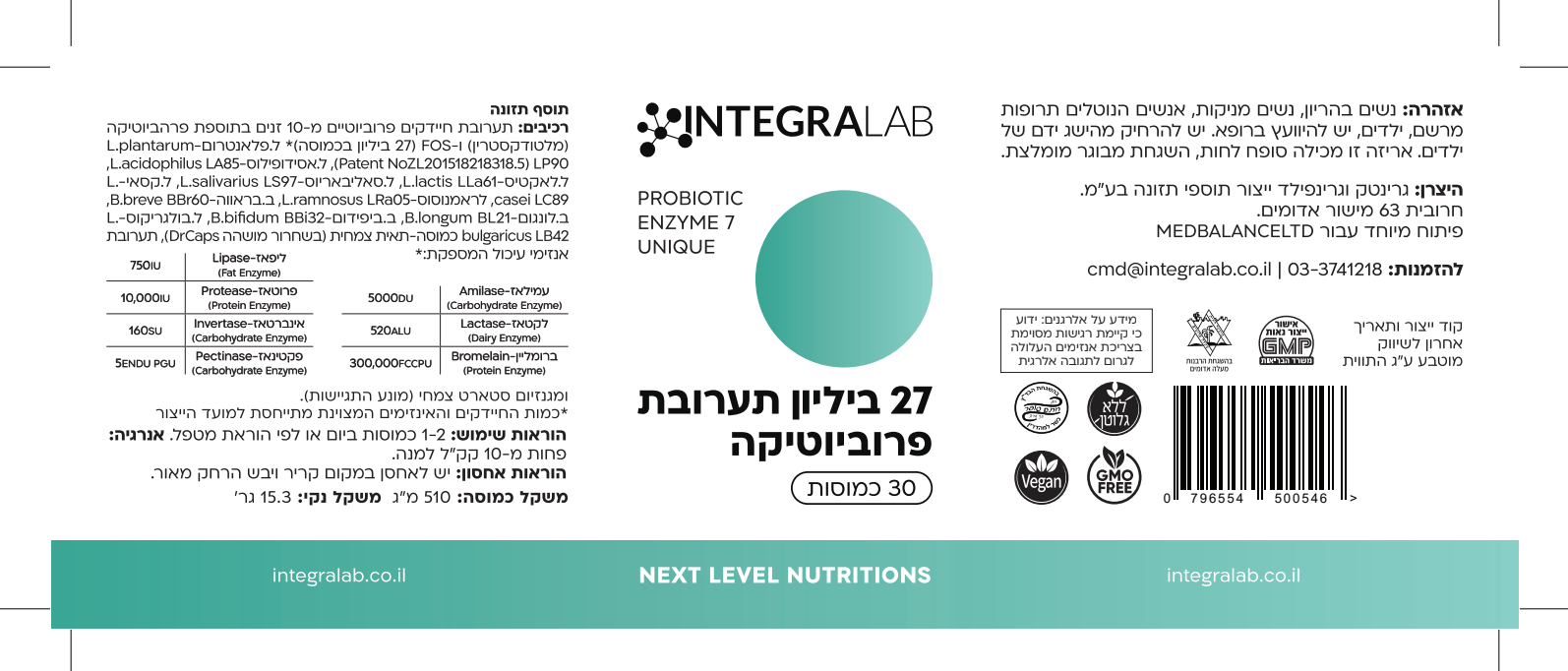 Probiotica | פרוביוטיקה